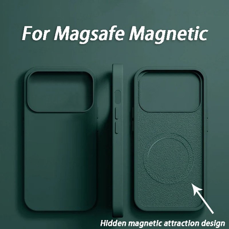 Magsafe Wireless Charger - Funda de Lujo con Carga Inalámbrica