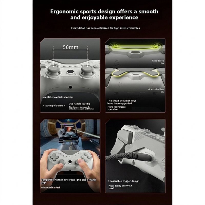 Controlador de Juegos Ligero c - Gaming Controller Phone reseña y precio