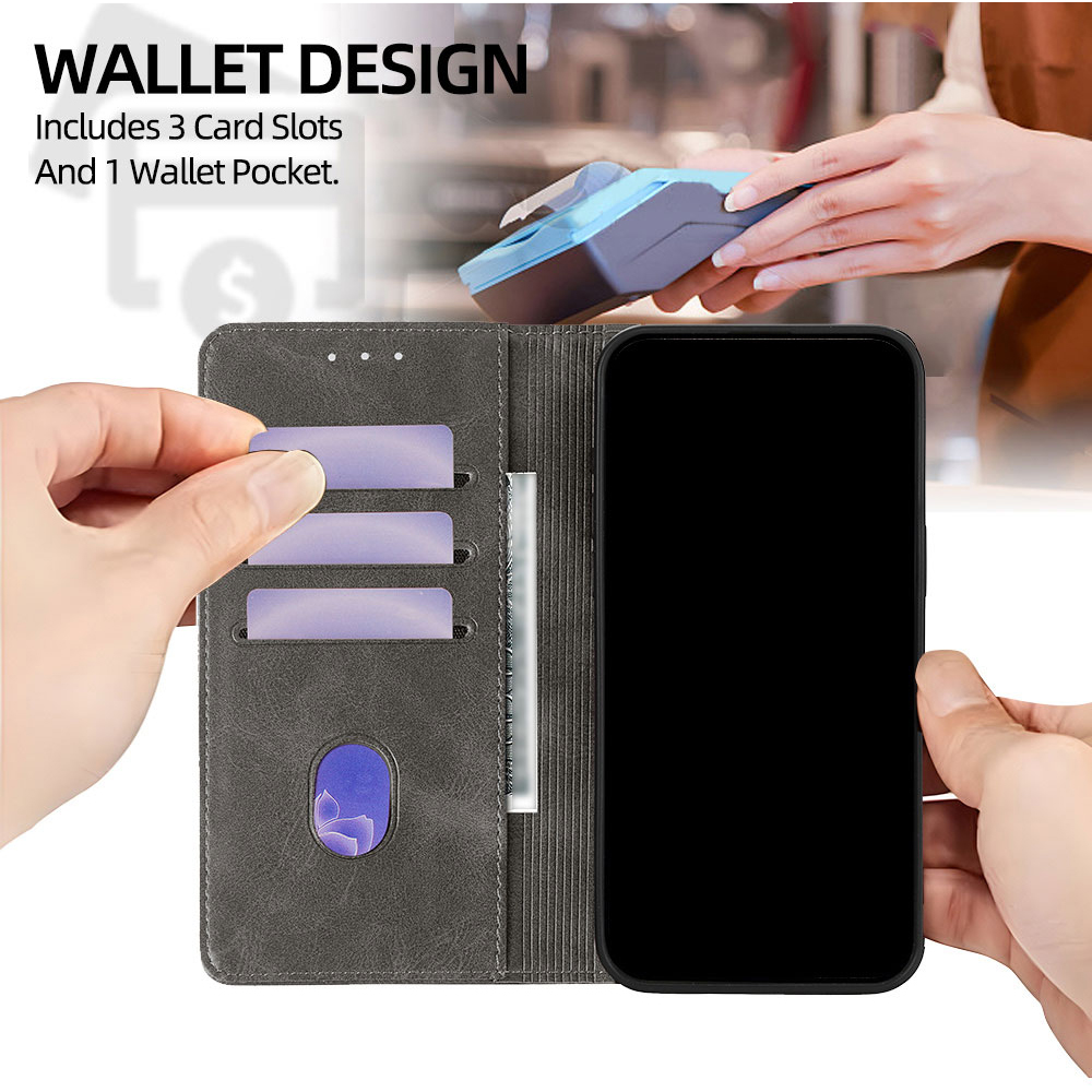 Funda de cuero con soporte mag - Realme C67 reseña y precio