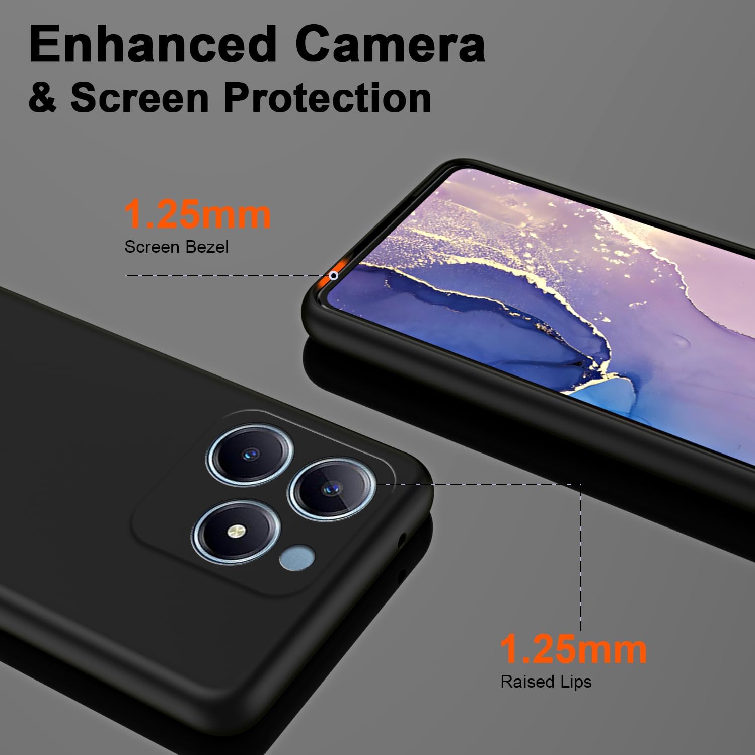 Funda de silicona líquida Flex - Realme C67 reseña y precio
