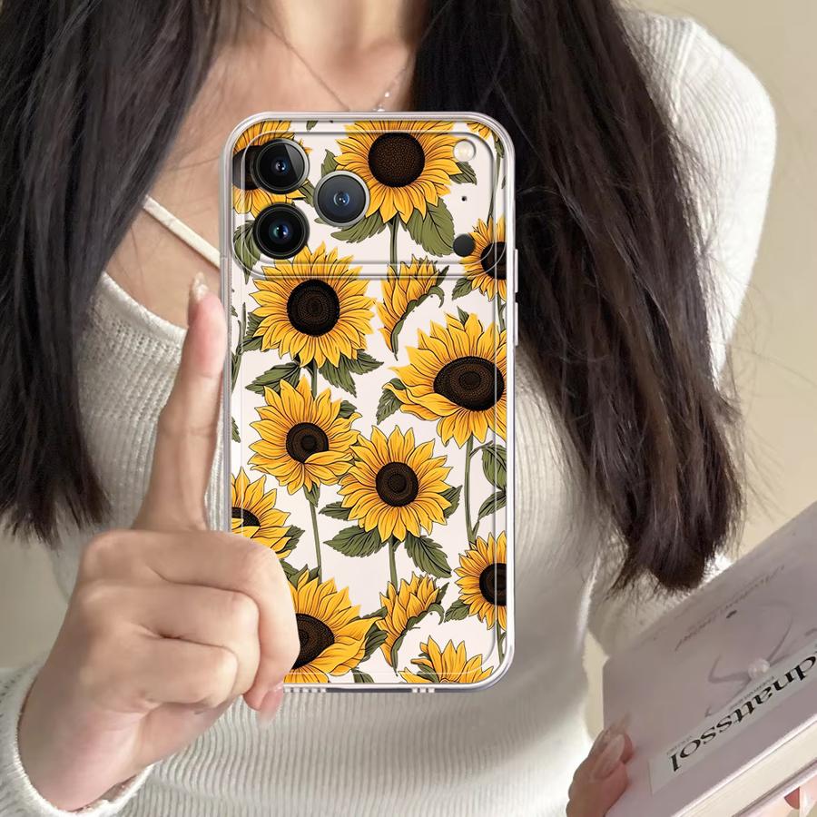 Funda con Diseño de Girasoles  - Phone Accessories Kiosk reseña y precio