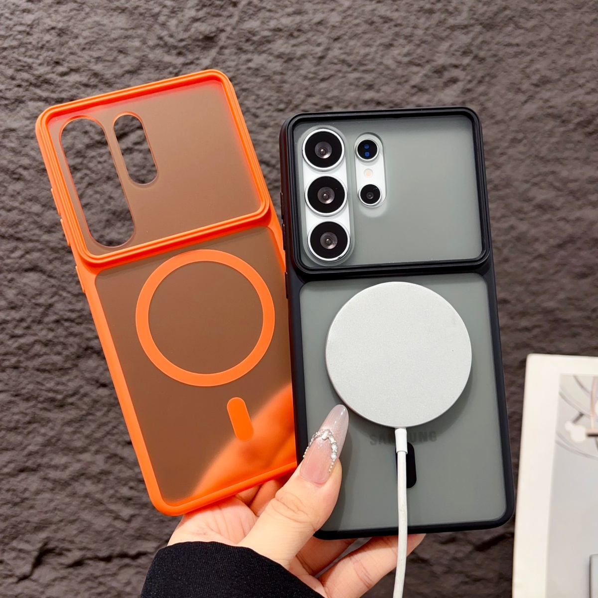 Funda magnética rígida transpa - Magsafe Wireless Charger reseña y precio