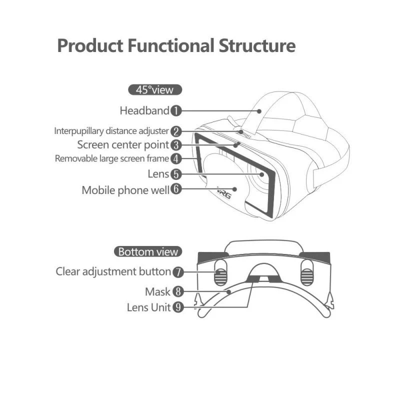 VRG Pro gafas de realidad Virt - Gaming Controller Phone reseña y precio