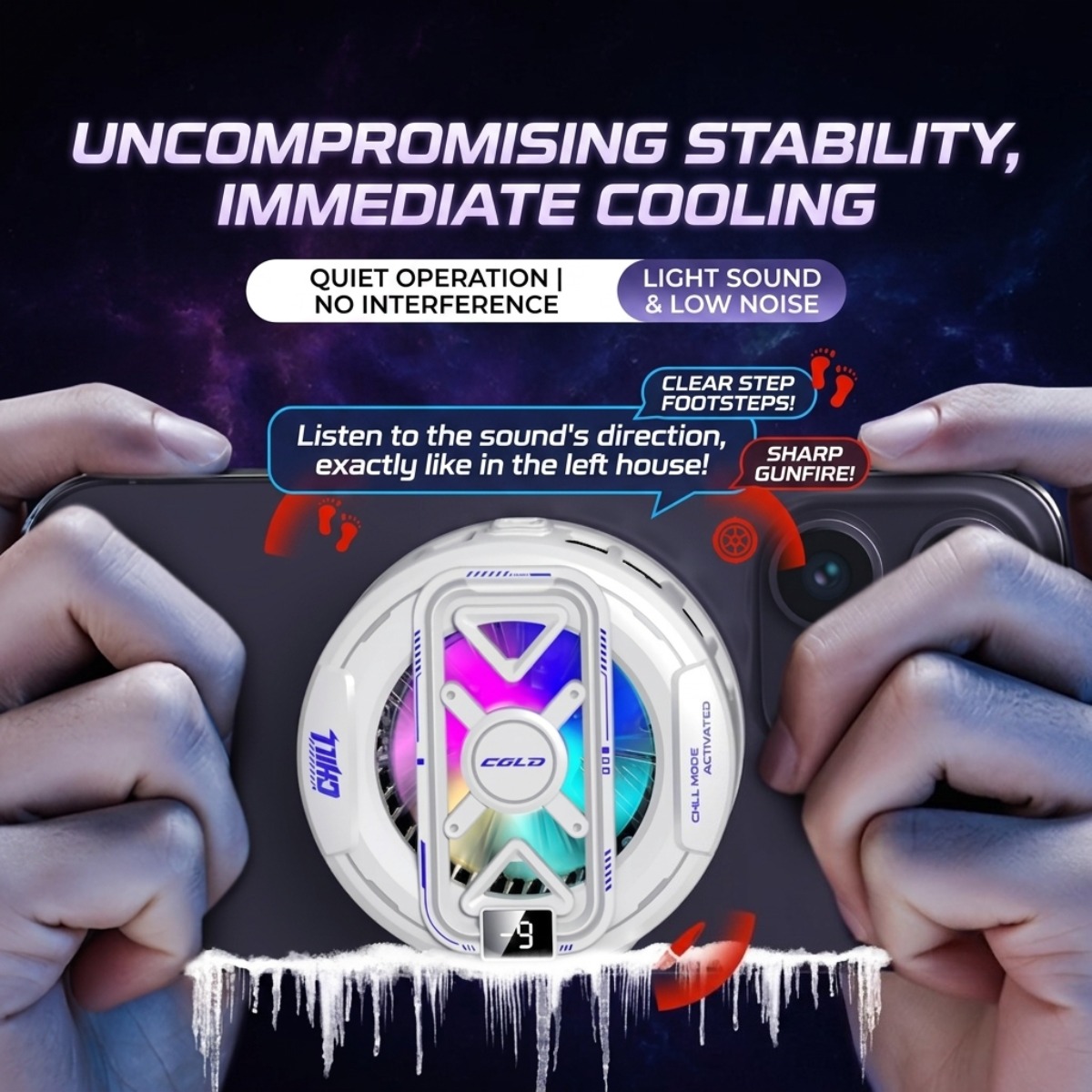 Enfriador Magnético para Teléf - Gaming Controller Phone reseña y precio