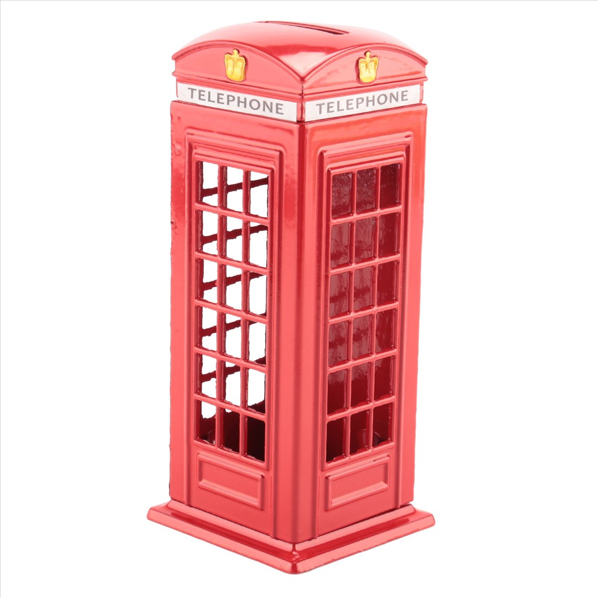 T24C Hucha Metálica Roja con F - Phone Accessories London reseña y precio