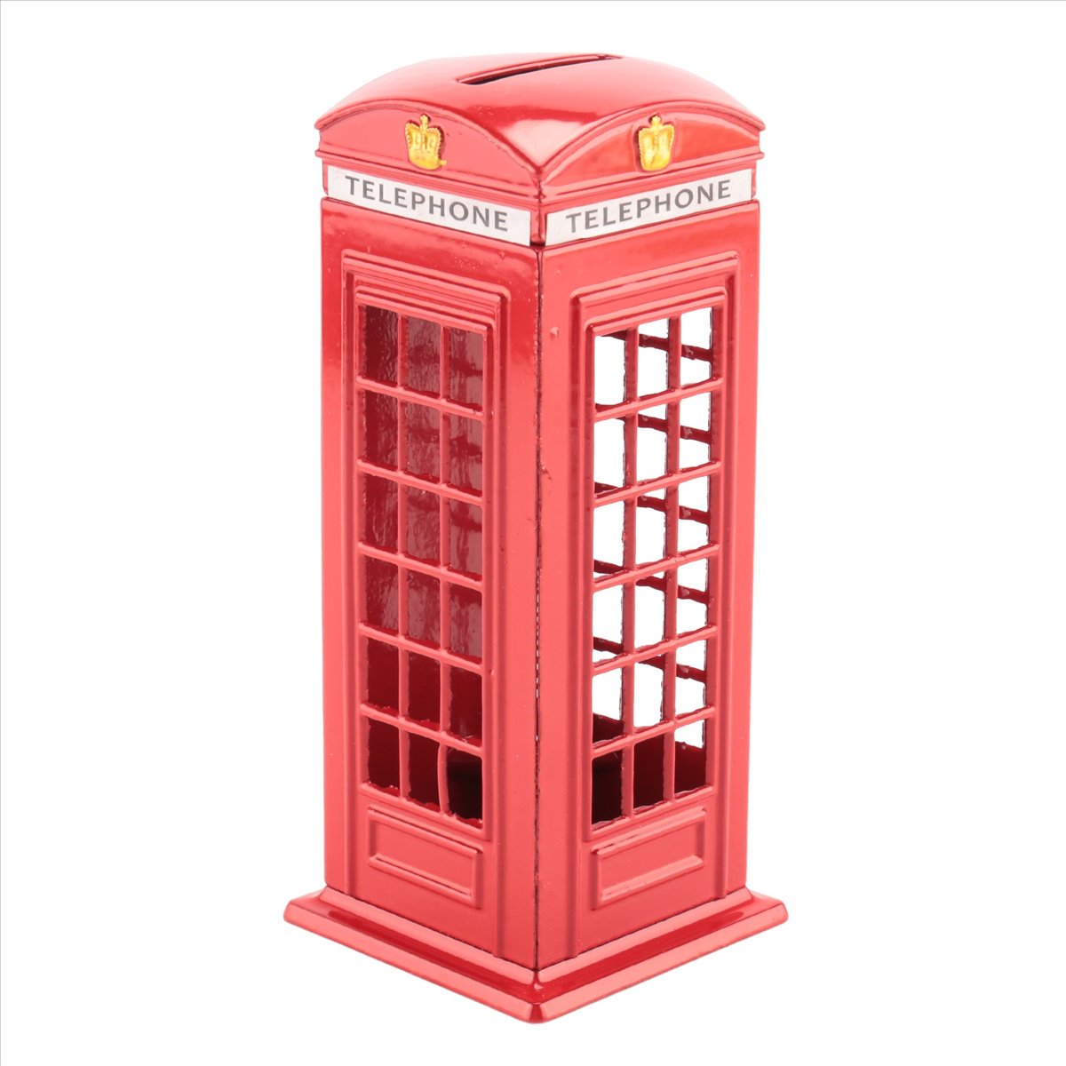 T24C Hucha Metálica Roja con F - Phone Accessories London reseña y precio